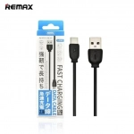 Καλώδιο Φόρτισης και Μεταφοράς Remax Suji Fast Charger Usb To Type C RC-134a 1M, σε μαύρο χρώμα