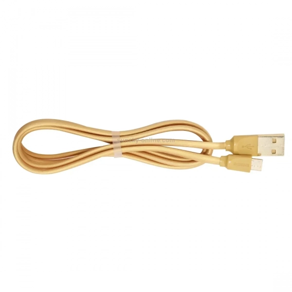 Καλώδιο USB To Micro Usb REMAX Radiance RC-041m, σε χρυσό χρώμα
