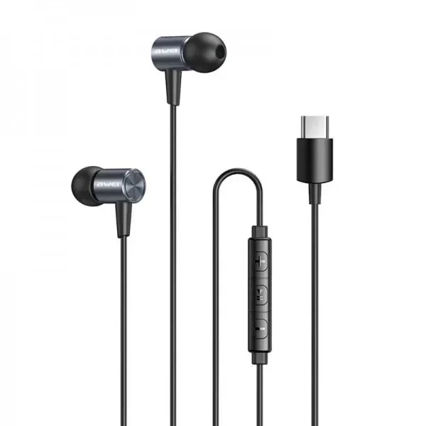 Handsfree Ακουστικά Awei TC-2 για Type-C