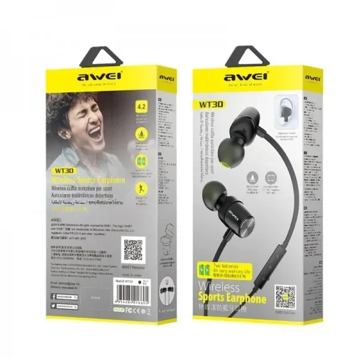 Ακουστικά Awei WT30 Handsfree Bluetooth