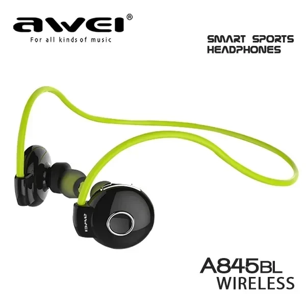 Ακουστικά Bluetooth Awei A845BL, σε πράσινο χρώμα