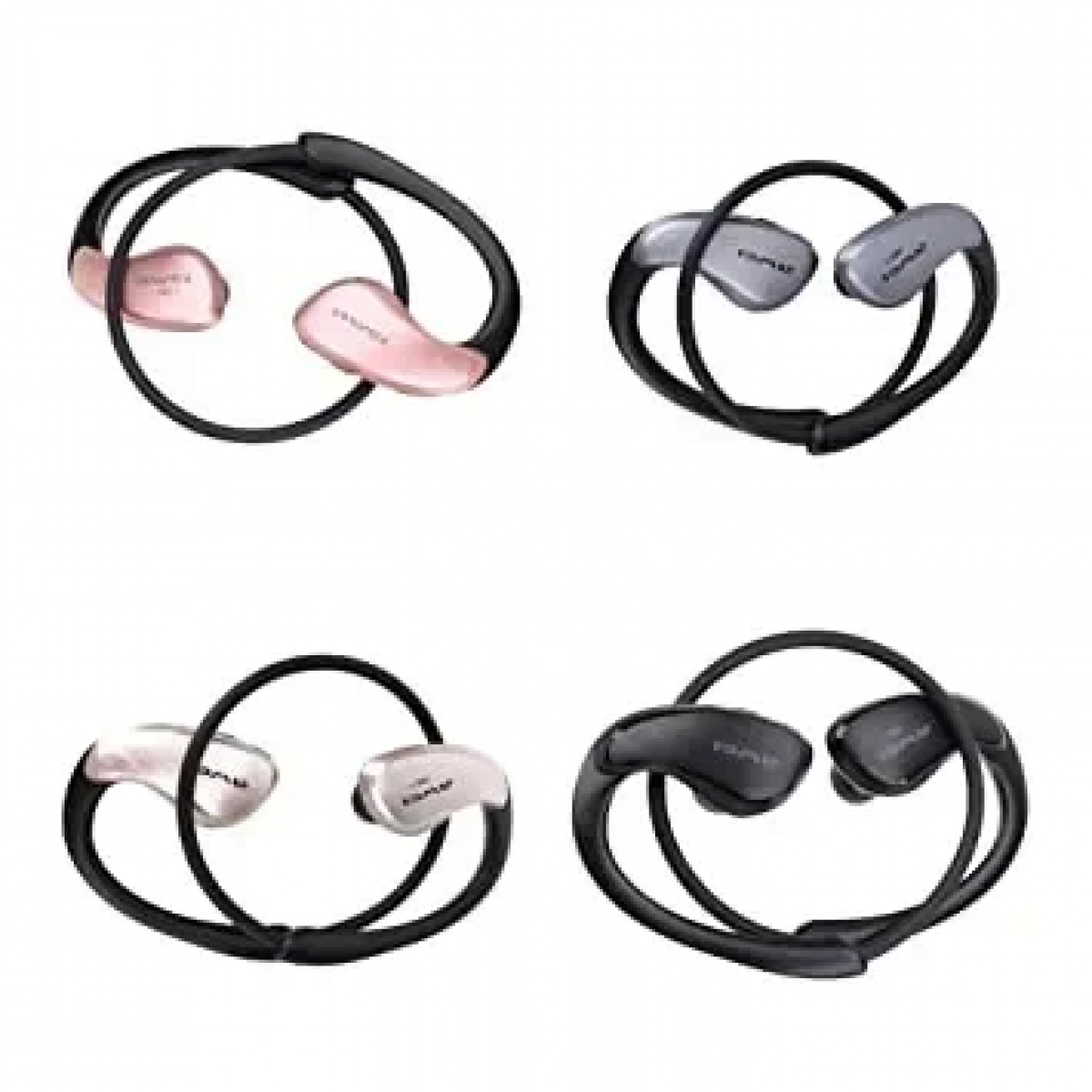 Ακουστικό Bluetooth Awei A885BL APR-X HiFi Music Sport Earphones IPX4 Waterproof, σε ασημί χρώμα