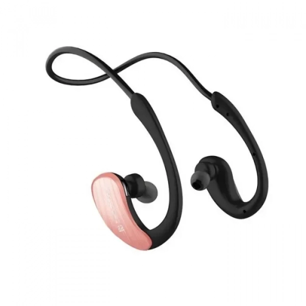 Ακουστικό Bluetooth Awei A885BL APR-X HiFi Music Sport Earphones IPX4 Waterproof, σε ροζ/χρυσό χρώμα