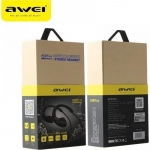 Ακουστικό Bluetooth Awei A885BL APR-X HiFi Music Sport Earphones IPX4 Waterproof, σε χρυσό χρώμα