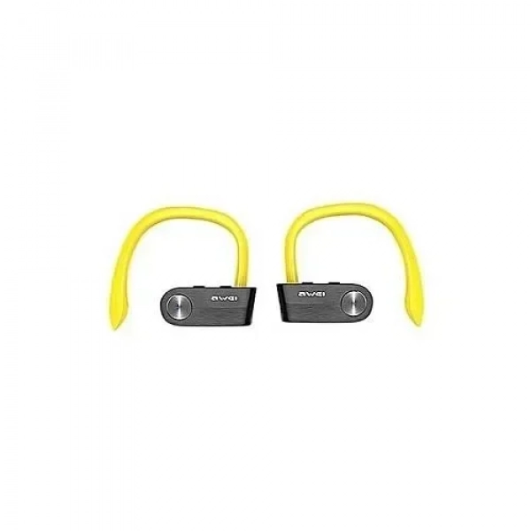 Ακουστικά Bluetooth Awei T2 TWS, σε κίτρινο χρώμα