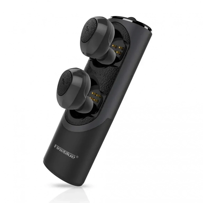 Ασύρματα Bluetooth Ακουστικά Fineblue RWS-X8, σε μαύρο χρώμα