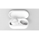 Ασύρματα Bluetooth Ακουστικά με Βάση Φόρτισης TWS-M1, σε λευκό χρώμα