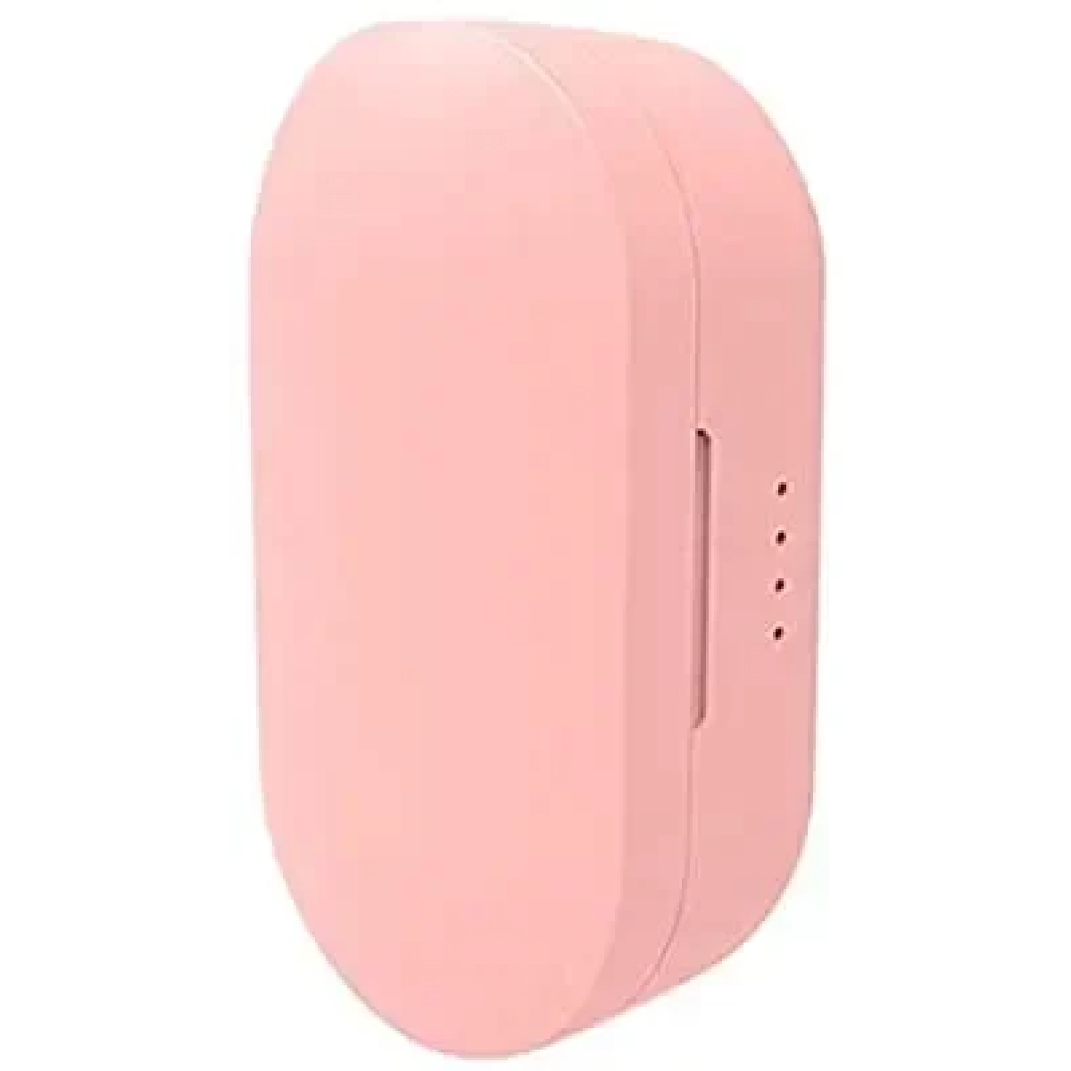 Ασύρματα Bluetooth Ακουστικά με Βάση Φόρτισης TWS-M1, σε ροζ χρώμα