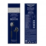 Ακουστικά Bluetooth WK Design BD-350, σε μαύρο χρώμα