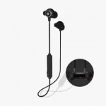 Ασύρματα Bluetooth Ακουστικά Remax RB-S7, σε μαύρο χρώμα