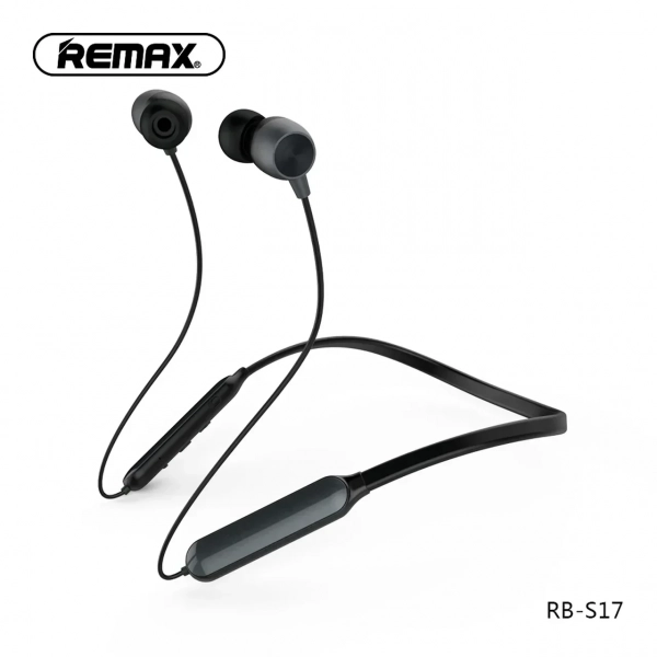 Ασύρματα Bluetooth ακουστικά Remax RB-S17, σε γκρι χρώμα