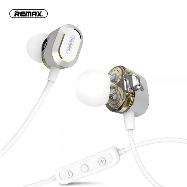 Ακουστικό Bluetooth REMAX RB - S26, σε λευκό χρώμα