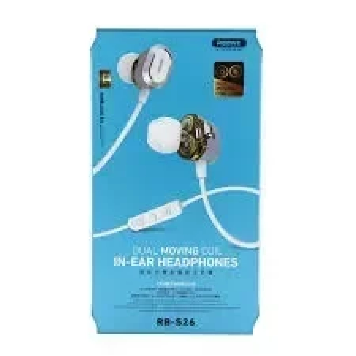 Ακουστικό Bluetooth REMAX RB - S26, σε λευκό χρώμα