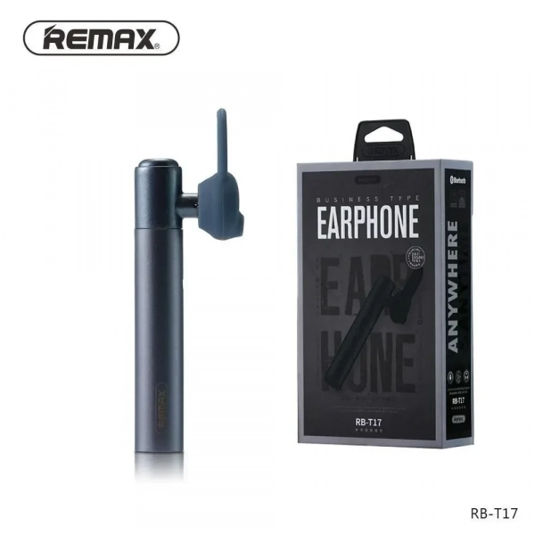 Ακουστικό Bluetooth REMAX RB-T17, σε μπλε χρώμα