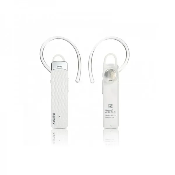 Ακουστικό Bluetooth Remax RB-T9, σε λευκό χρώμα