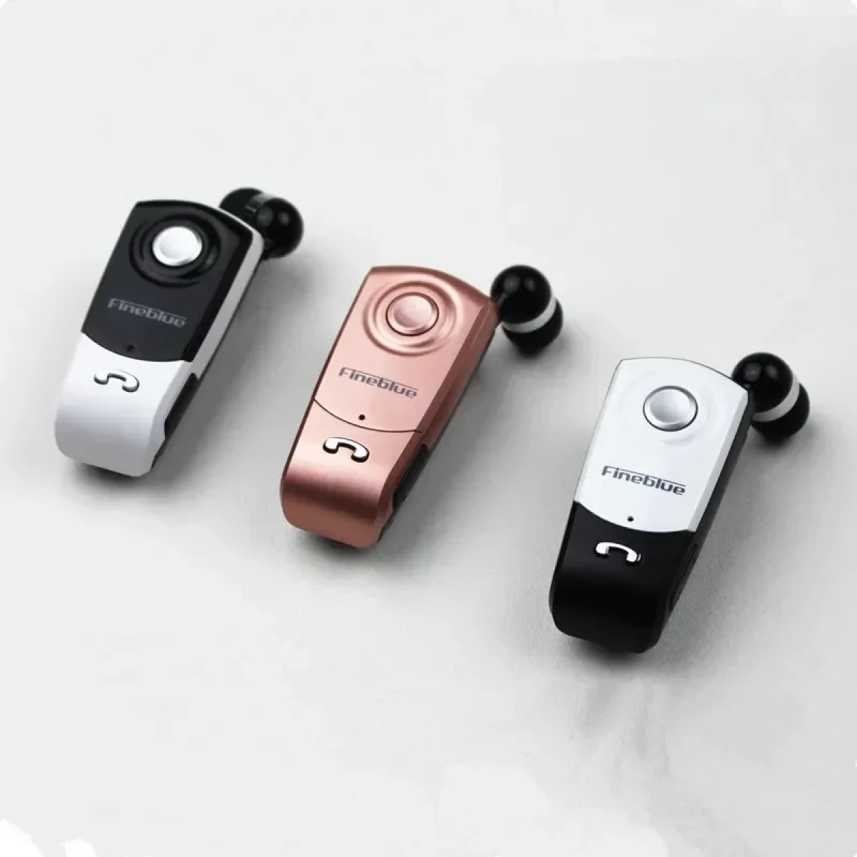 Bluetooth Fineblue Hands Free F960, σε λευκό χρώμα