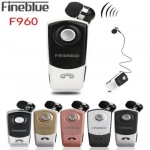 Bluetooth Fineblue Hands Free F960, σε χρυσό χρώμα