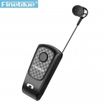 Fineblue F PLUS Wireless Clip-on Bluetooth Headset, σε μαύρο χρώμα