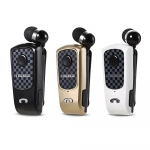 Fineblue F PLUS Wireless Clip-on Bluetooth Headset, σε χρυσό χρώμα