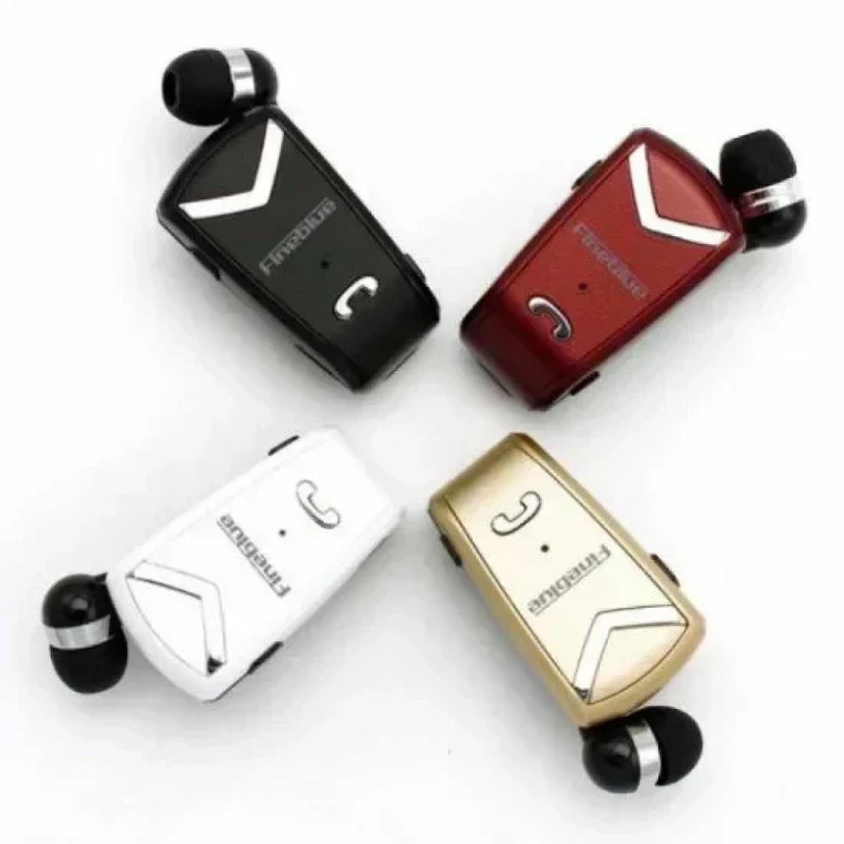 Fineblue FV2 Bluetooth Hands Free Ακουστικό, σε μαύρο χρώμα