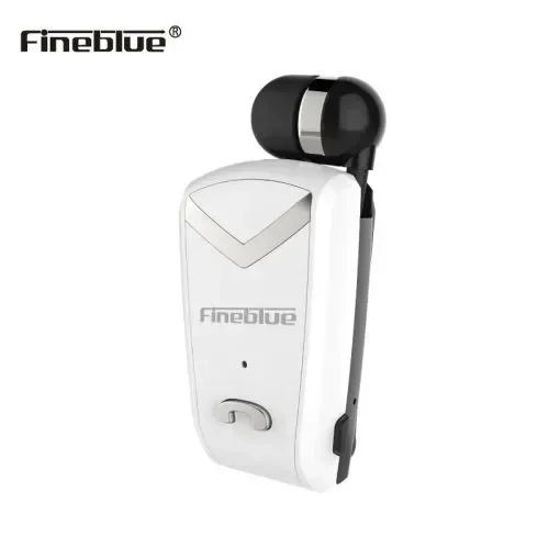 Fineblue Fv2 Bluetooth Hands Free Ακουστικό, Σε Λευκό Χρώμα