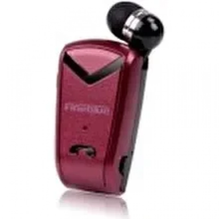 Fineblue FV2 Bluetooth Hands Free Ακουστικό, σε κόκκινο χρώμα