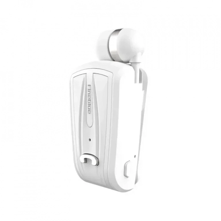 Fineblue F-V6 Mini Wireless Bluetooth Headset, σε λευκό χρώμα