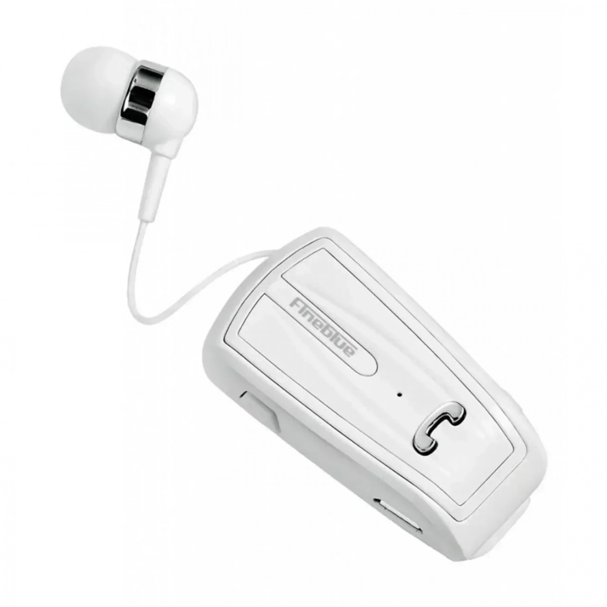 Fineblue F-V6 Mini Wireless Bluetooth Headset, σε λευκό χρώμα