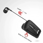 Fineblue F-V6 Mini Wireless Bluetooth Headset, σε μαύρο χρώμα