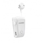 Ακουστικό Bluetoοth Hands Free Fineblue FQ-10, σε λευκό χρώμα