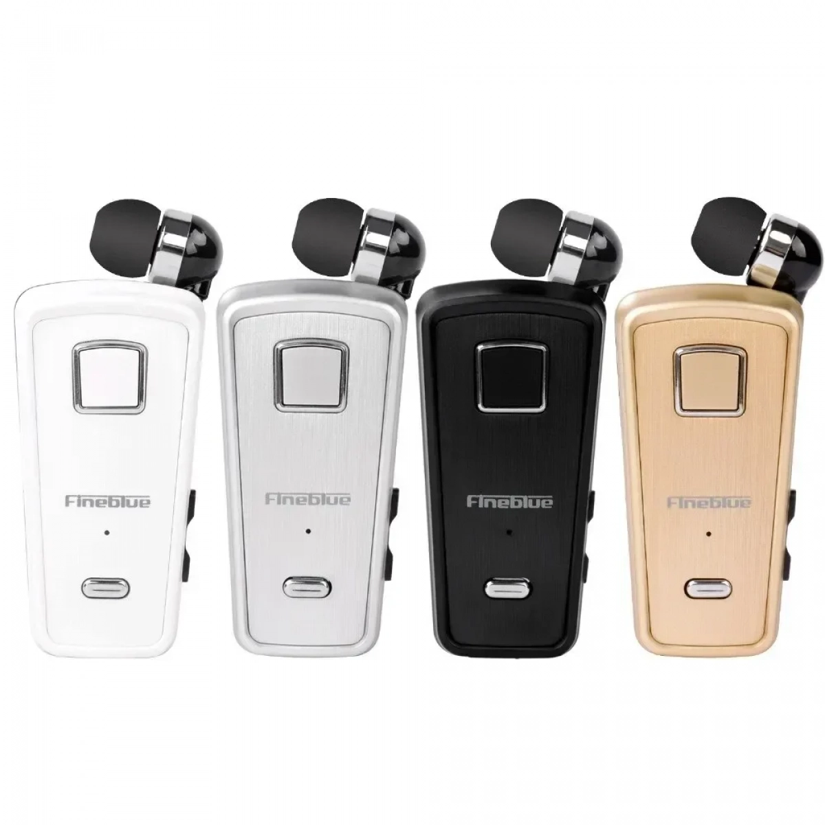 Ακουστικό Bluetooth Fineblue Hands Free F980, σε μαύρο χρώμα