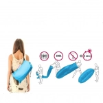 Φουσκωτό Στρώμα & Κάθισμα Ξαπλώστρα Lazy Bag Inflatable Air Sofa 185CM, σε μπλε χρώμα