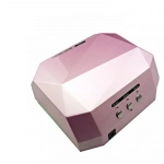 Επαγγελματικό Φουρνάκι Νυχιών 36W Quick CCFL W-24 για ημιμόνιμο μανικιούρ - πεντικιούρ μπεζ χρώμα