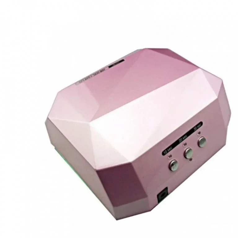 Επαγγελματικό Φουρνάκι Νυχιών 36W Quick CCFL W-24 για ημιμόνιμο μανικιούρ - πεντικιούρ μπεζ χρώμα