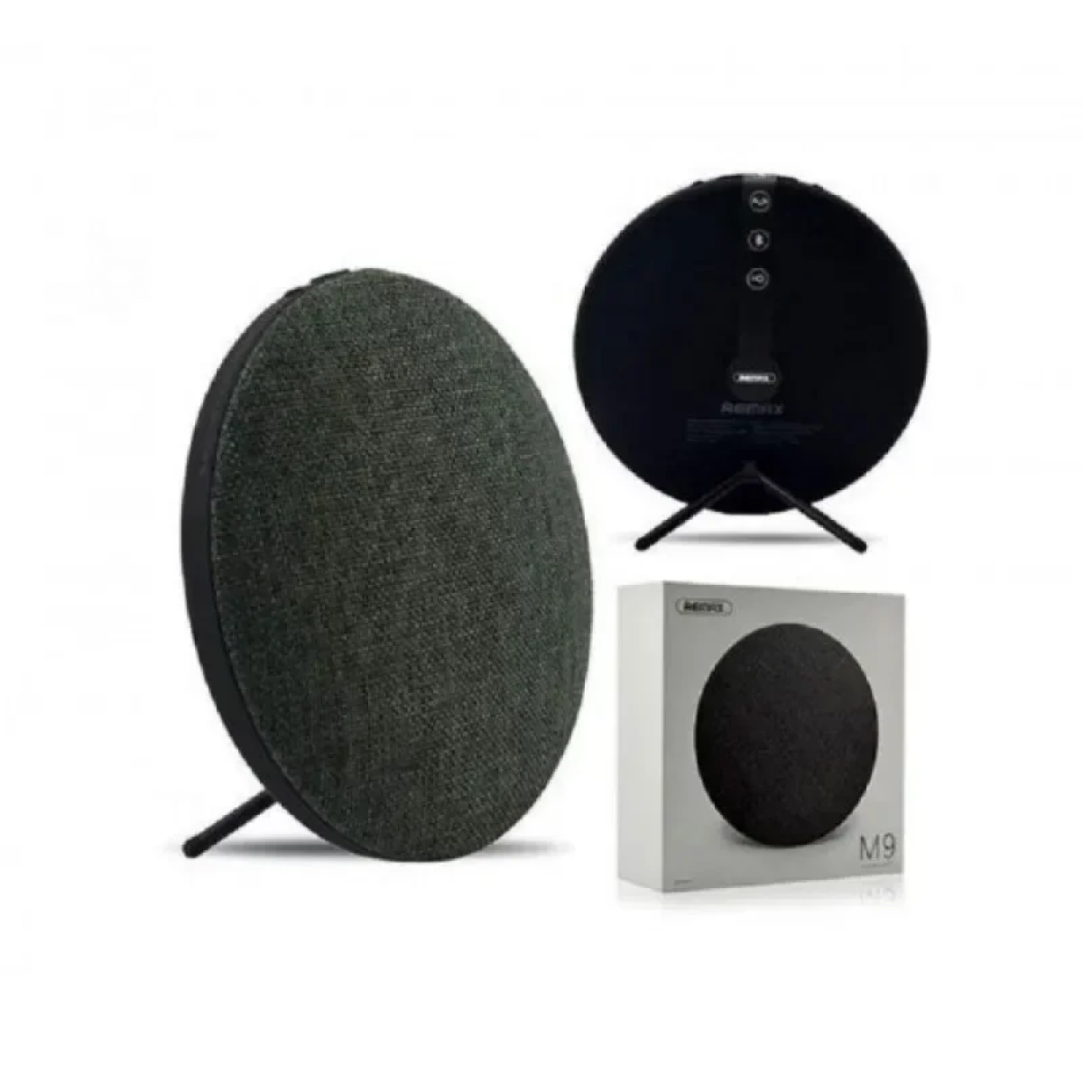 Φορητό Ηχείο Bluetooth Remax Fabric Ultra Thin RB-M9, σε μαύρο χρώμα