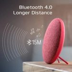 Φορητό Ηχείο Bluetooth Remax Fabric Ultra Thin RB-M9, σε κόκκινο χρώμα - Image 5