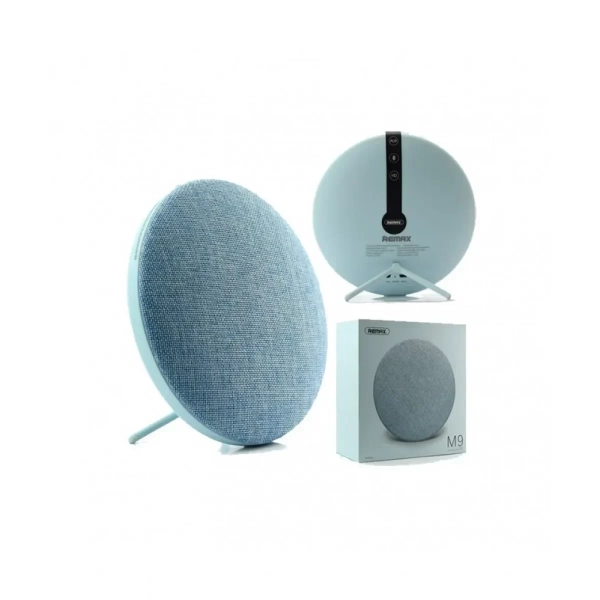 Φορητό Ηχείο Bluetooth Remax Fabric Ultra Thin RB-M9, σε γαλάζιο χρώμα