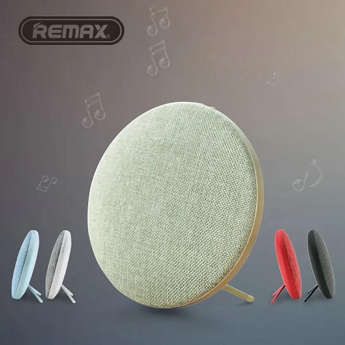 Φορητό Ηχείο Bluetooth Remax Fabric Ultra Thin RB-M9, σε πράσινο χρώμα