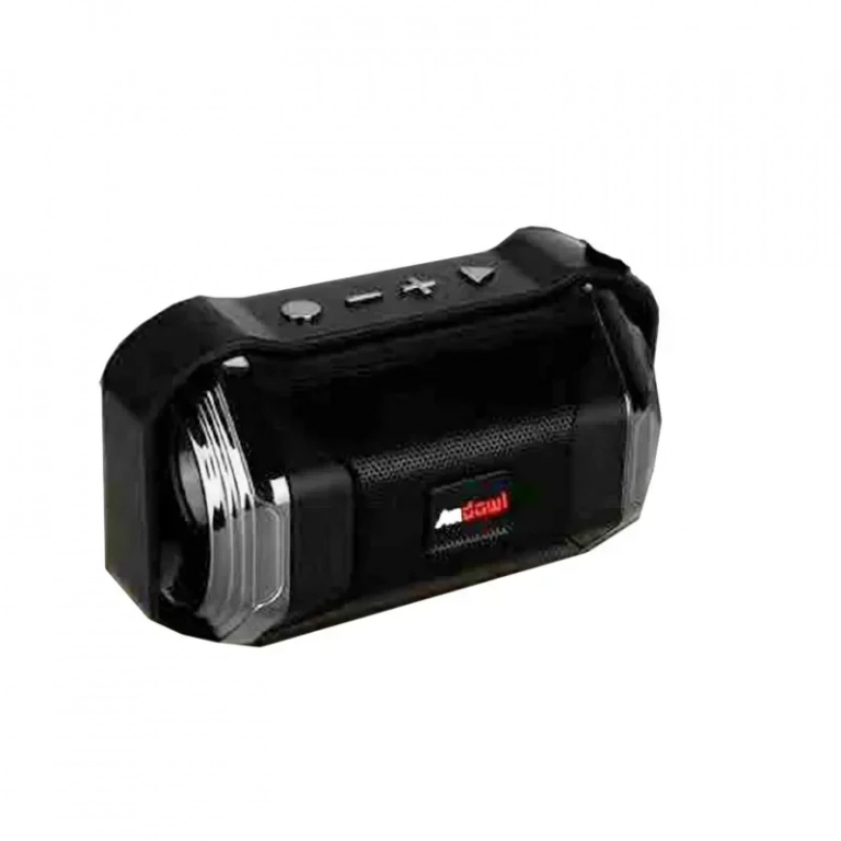 Επαναφορτιζόμενο Bluetooth Ηχείο - Ασύρματο Multimedia HiFi Speaker Andowl QY-2020, σε μαύρο χρώμα