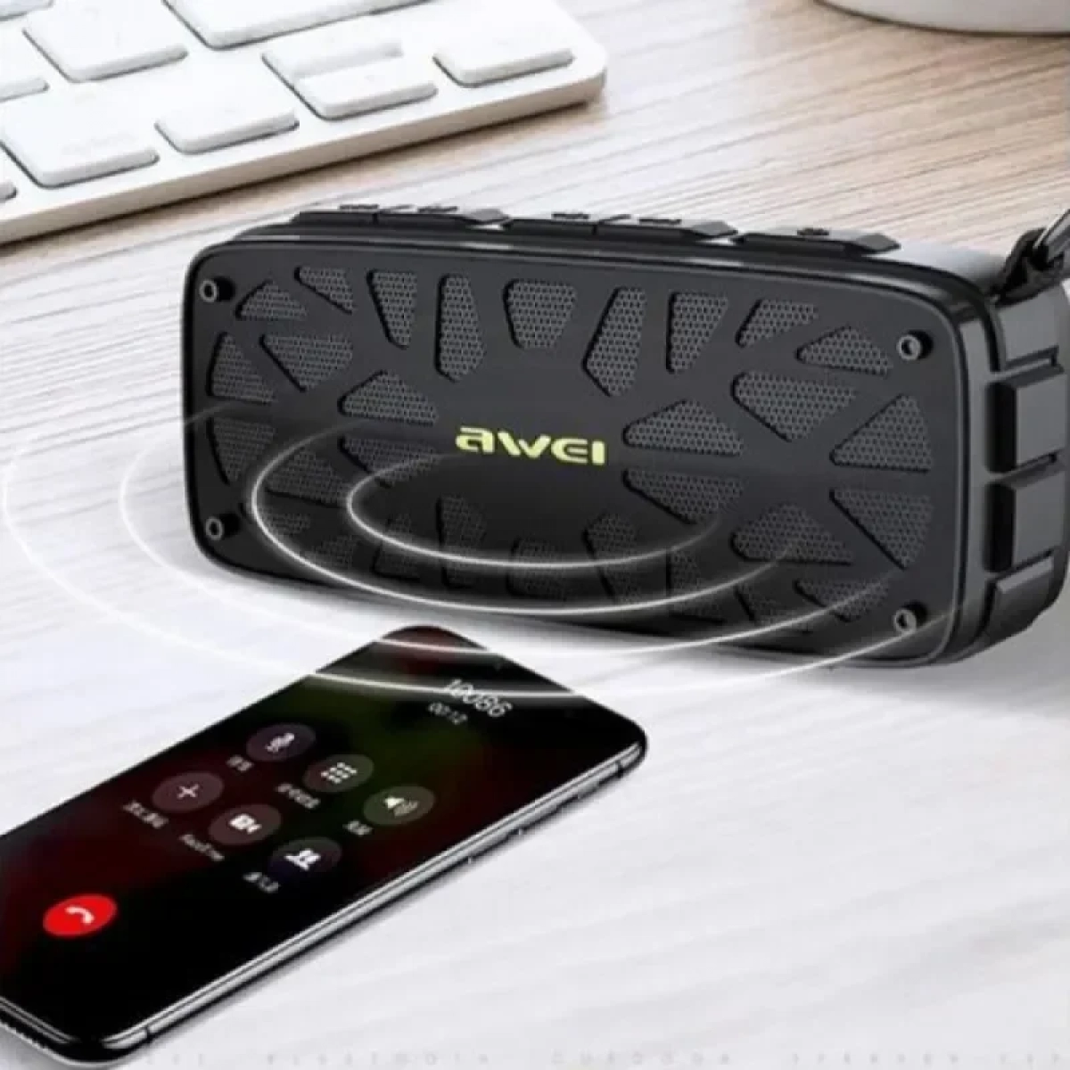 Ηχείο Bluetooth Awei Y330, σε μαύρο χρώμα
