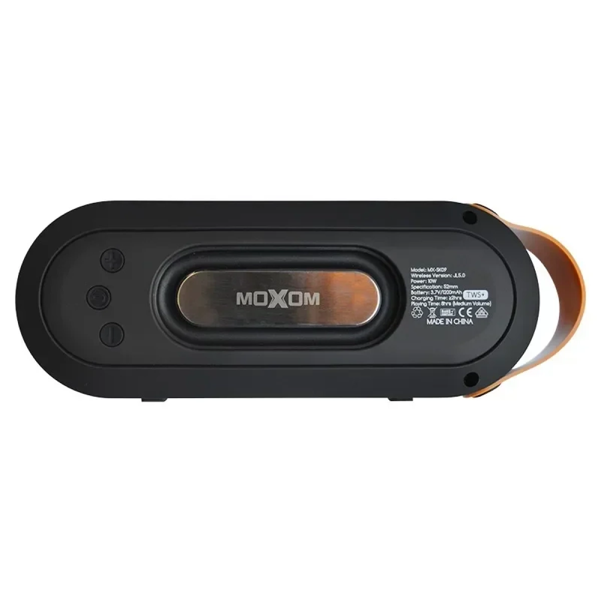 Ηχείο Bluetooth MOXOM MX-SK09 Deep Bass Sound, σε μαύρο χρώμα
