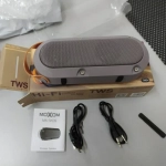 Ηχείο Bluetooth MOXOM MX-SK09 Deep Bass Sound, σε ασημί χρώμα