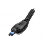 ΟΕΜ Πομπός Αυτοκινήτου με θήρα USB/SD Car FM Με Χειριστήριο X6, σε μαύρο χρώμα
