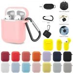 Θήκη σιλικόνης για Airpods, σε γκρι χρώμα