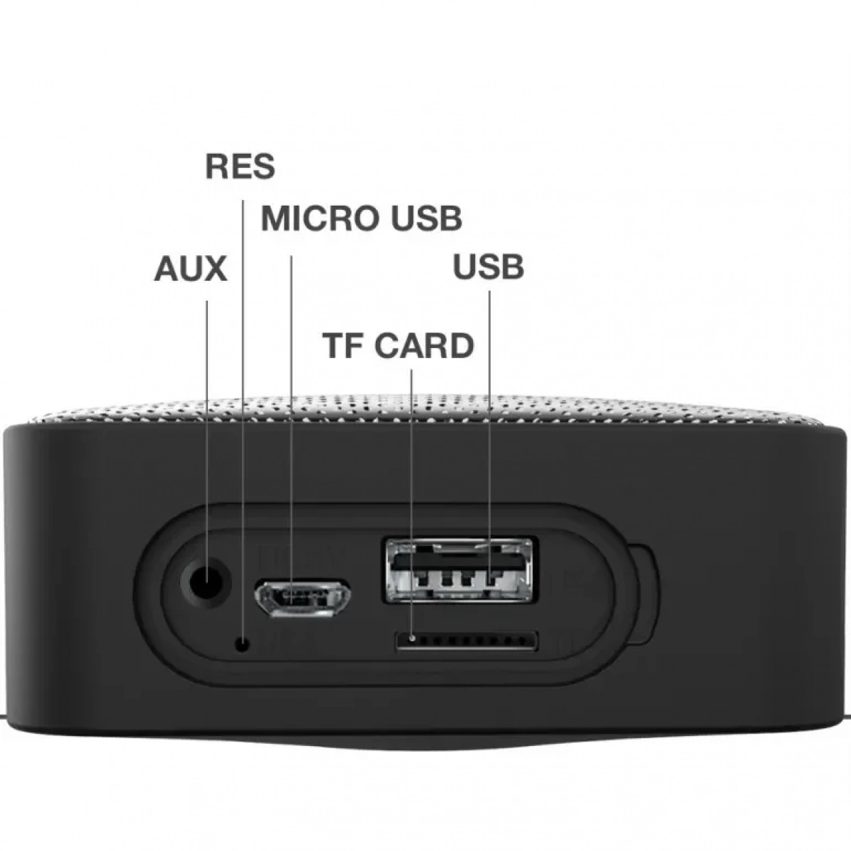 Φορητό Ηχείο Bluetooth Moxom MX-SK05, σε μαύρο χρώμα - Image 4