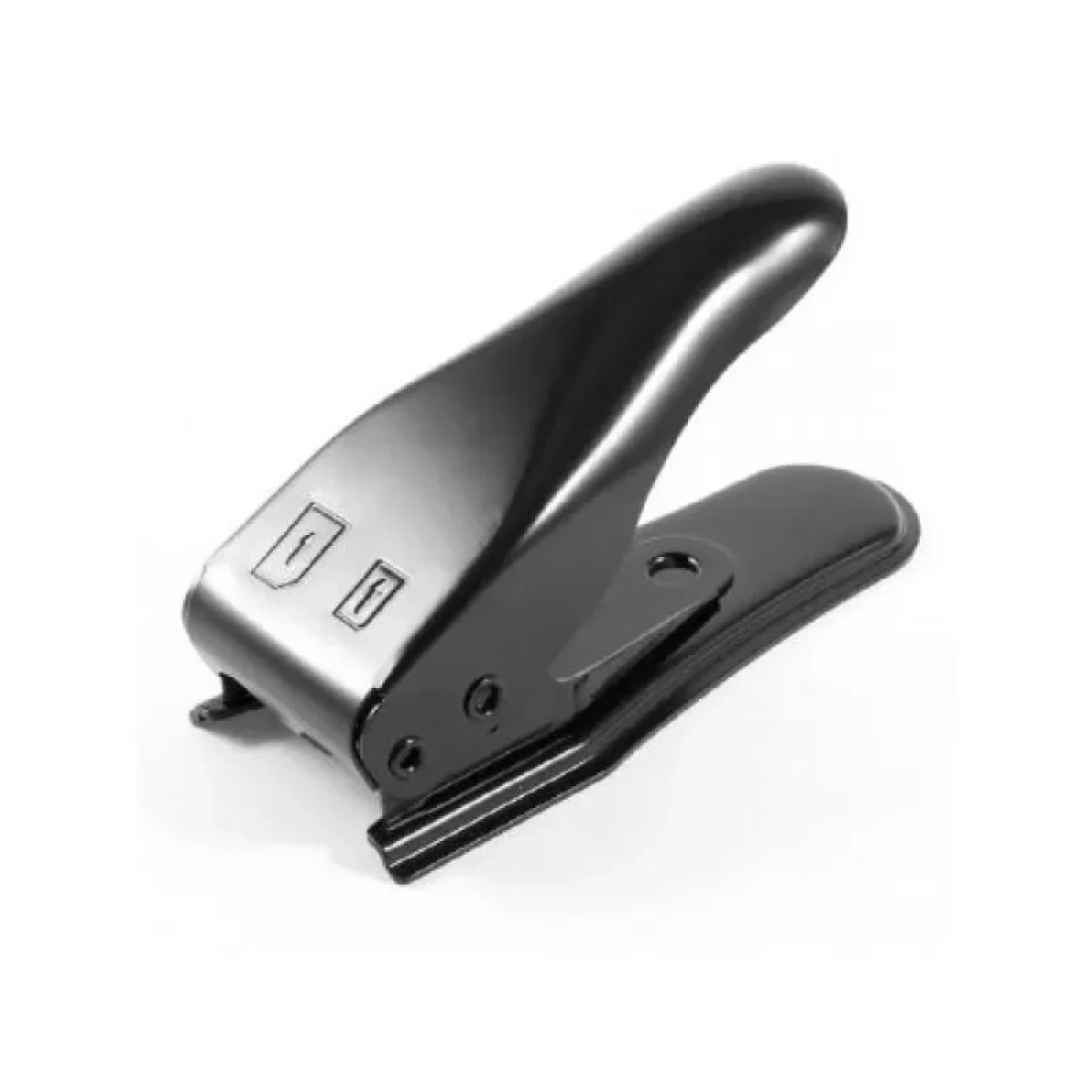 Διπλός κόπτης κάρτας sim micro/nano, σε μαύρο χρώμα