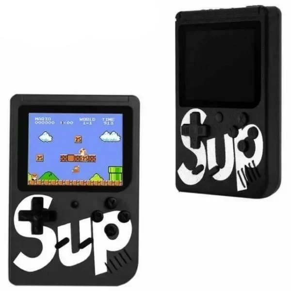 Ρετρό κονσόλα Sup Game box 400 in 1 Plus, σε μαύρο χρώμα