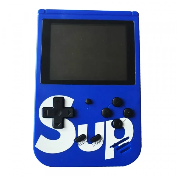 Ρετρό κονσόλα Sup Game box 400 in 1 Plus, σε μπλε χρώμα