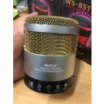 Μini Bluetooth Ηχείο WS-851, σε ασημί χρώμα
