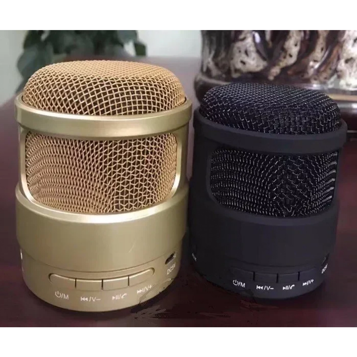 Μini Bluetooth Ηχείο WS-851, σε χρυσό χρώμα
